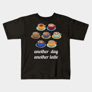 Funny Latte Kids T-Shirt